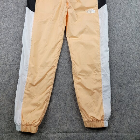 The North Face WindWall Nylon Track Pants Womens Small Peach White Black - Picture 2 of 16